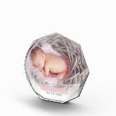 ピンクのベビー名 フォトブロック (右)