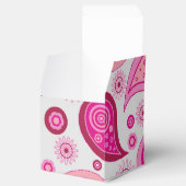 ピンクのペイズリーパターン フェイバーボックス (オープン)