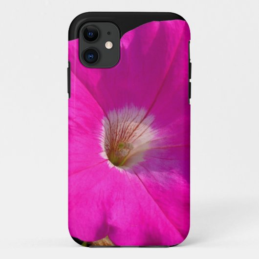 ピンクのペチュニアの花 Case-Mate iPhoneケース (裏面)