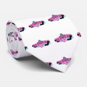 ピンクのホッケーのゴールキーパー ネクタイ (ロール)