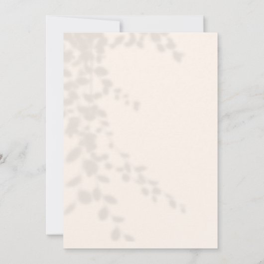 ピンクのボディスーツ赤ちゃん女の子ムスリム誕生のお知らせ 招待状 (裏面)