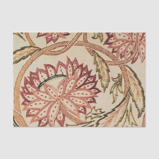 ピンクのボヘミアの花 薄葉紙 (正面)