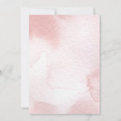 ピンクのボホレインボーは彼女はonederful サンキューカード (裏面)