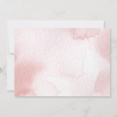 ピンクのボホレインボーは彼女はonederful サンキューカード (裏面)