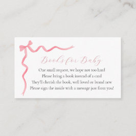 ピンクのボーブックベビーエンクロージャカード エンクロージャーカード