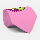 ピンクのボーリング ネクタイ (ロール)