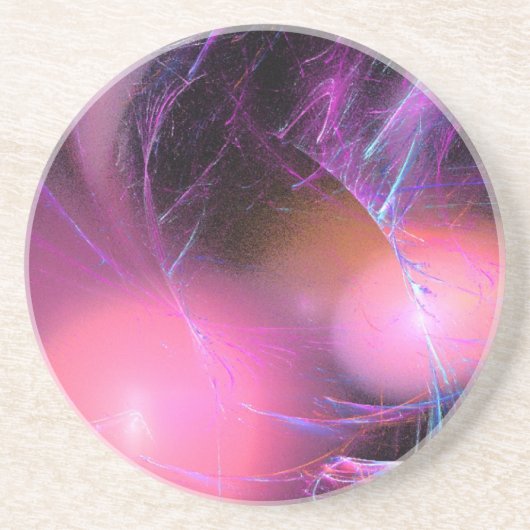 ピンクのボールが動いている コースター (正面)