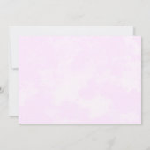 ピンクのポップシクル アイスクリームの女の子の写真の感謝カード サンキューカード (裏面)