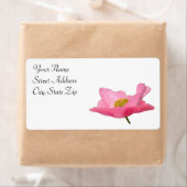 ピンクのポピーコーナー ラベル (インサイチュ)