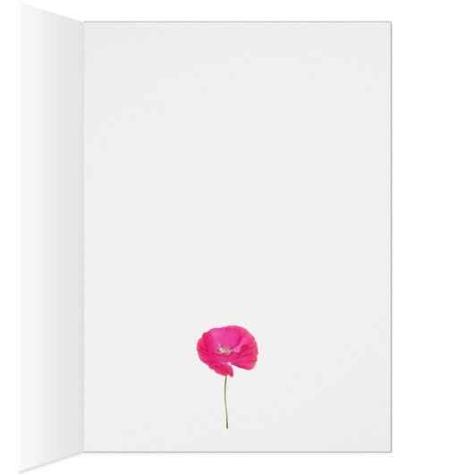 ピンクのポピー (内側 (右))