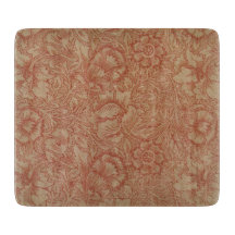 ピンクのポピー（William Morris著） (ヴィンテージパターン)