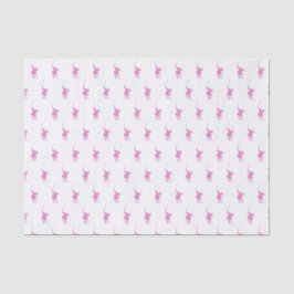 ピンクのポロプレーヤー 薄葉紙