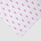 ピンクのポロプレーヤー 薄葉紙 (詳細)