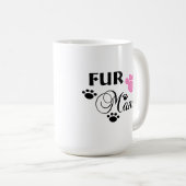 ピンクのポーマグカップ付きファーママママママママママママママママママママママママママママママママママ コーヒーマグカップ (正面右)