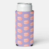 ピンクのマカロン スリム缶クーラー (Seltzer正面)