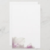 ピンクのマグノリアの文房具 便箋 (正面/裏面)