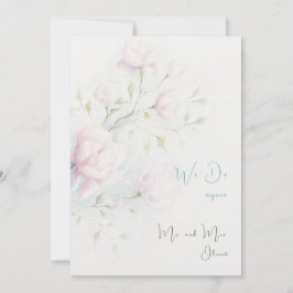 ピンクのマグノリアの誓い更新10周年 招待状