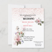 ピンクのマグノリアスの水色 (正面)