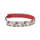 ピンクのマグノリア枝のスケッチ アスレチックヘッドバンド (左)