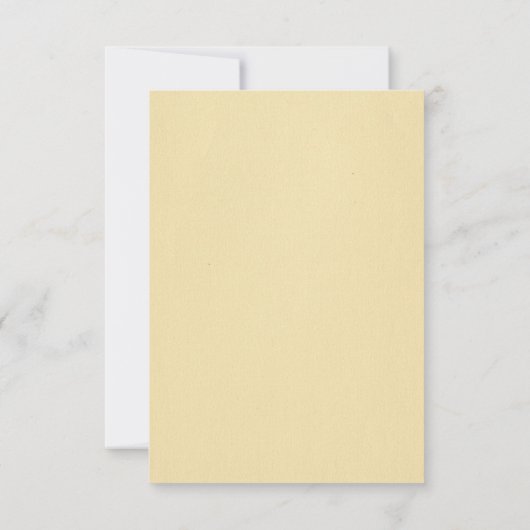 ピンクのマグノリア花 |ヴィンテージ紙ウェディングRSVP 招待状 (裏面)