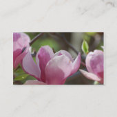 ピンクのマグノリア 名刺 (裏面)