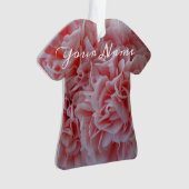 ピンクのマロー オーナメント (正面)