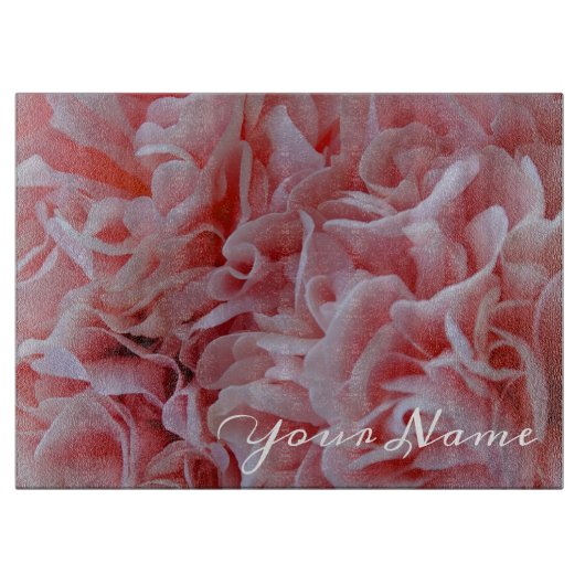 ピンクのマロー カッティングボード (正面)