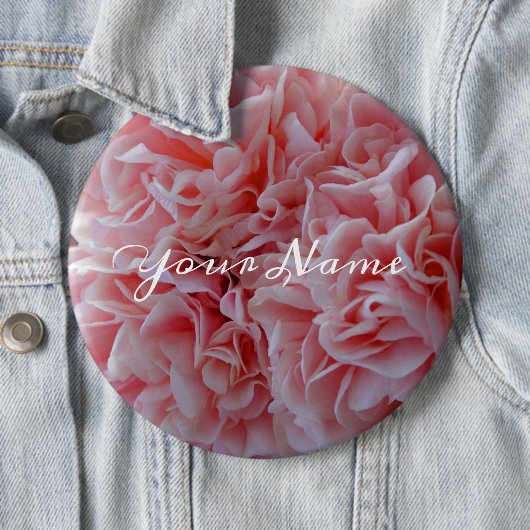 ピンクのマロー 缶バッジ (インサイチュ)