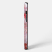 ピンクのマロー iPhoneケース (左側面)