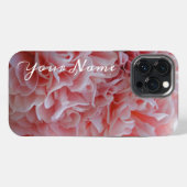 ピンクのマロー iPhoneケース (裏面横)