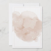 ピンクのマーベルの赤ちゃんシャワーの招待状 招待状 (裏面)