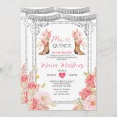 ピンクのミクインズ15アノスシルバークラウン 招待状 (正面/裏面)