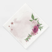 ピンクのメイブホワイトフローラ (コーナー)