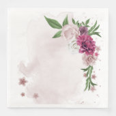 ピンクのメイブホワイトフローラ (正面)