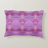 ピンクのメイブ アクセントクッション (裏面)