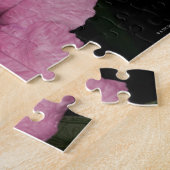 ピンクのメキシコペチュニア(Ruellia Brittonianaまたは ジグソーパズル (側面)