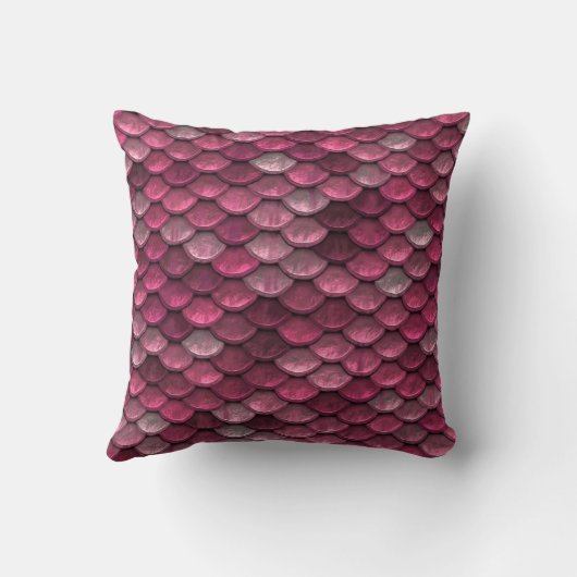 ピンクのメタリックはかりで測テクスチャ クッション (裏面)