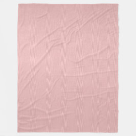 ピンクのモアレの幻想 フリースブランケット