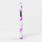 ピンクのモザイクのフェリシティ名 Case-Mate iPhoneケース (裏面/右)