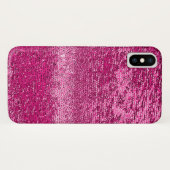 ピンクのモザイク模様 Case-Mate iPhoneケース (裏面(横))