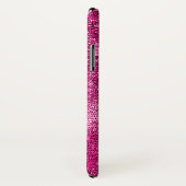 ピンクのモザイク模様 Case-Mate iPhoneケース (裏面/右)