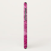 ピンクのモザイク模様 Case-Mate iPhoneケース (裏面/左)