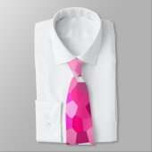 ピンクのモザイク ネクタイ (タイ)