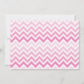 ピンクのモダンサル誕生日パーティー招待状 招待状 (裏面)