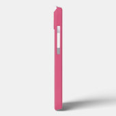 ピンクのモダン「史上最高の母」iPhoneケース Case-Mate iPhoneケース (裏面 / 左)