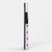 ピンクのモノグラムのiPhone 5つのケース Case-Mate iPhoneケース (裏面/右)