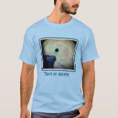 ピンクのモルカンのオウム Tシャツ (正面)