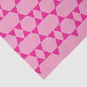 ピンクのユダヤ人の星のティッシュペーパー 薄葉紙 (詳細)