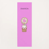 ピンクのユニコーン ヨガマット (正面)