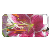ピンクのユリのピンクのフローラピンクの花の熱帯花 Case-Mate iPhoneケース (裏面(横))
